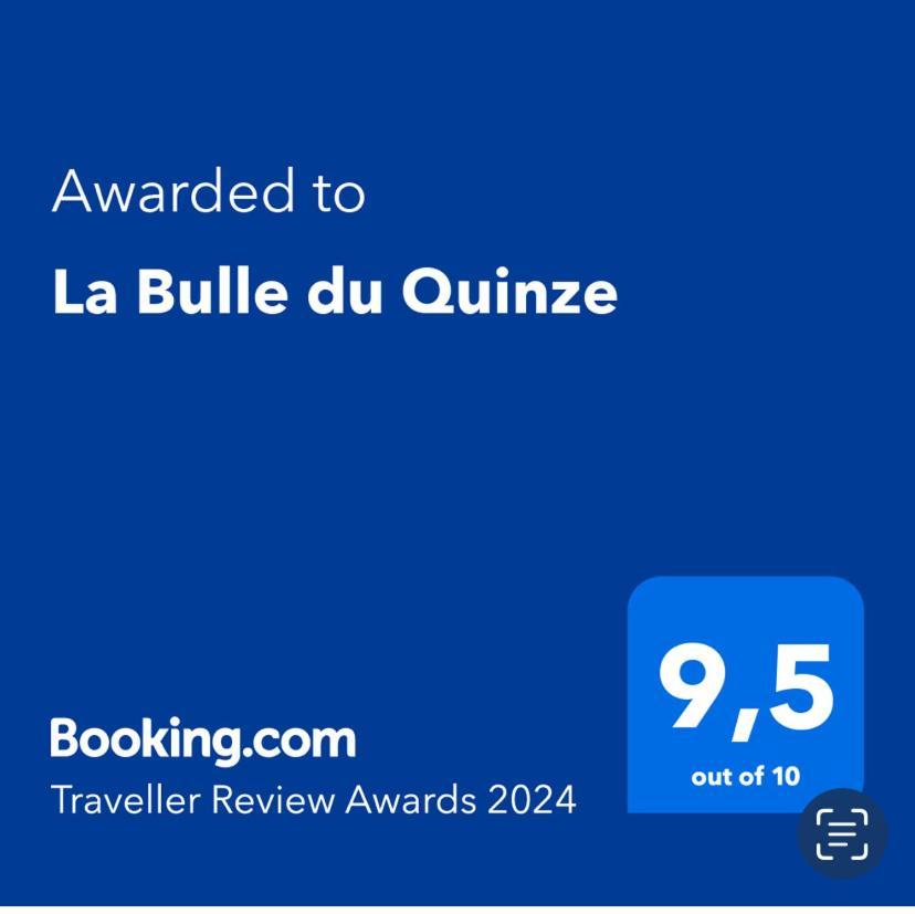 La Bulle Du Quinze Villa Mazaye Exteriör bild